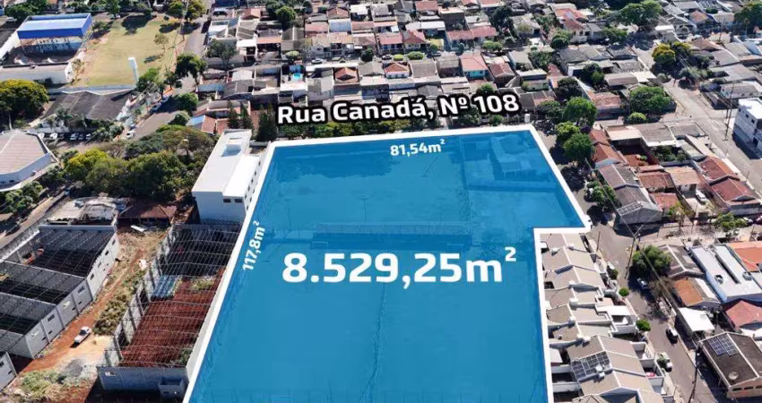 Terreno à venda em sarandi, jardim castelo, com 8529.25 m²