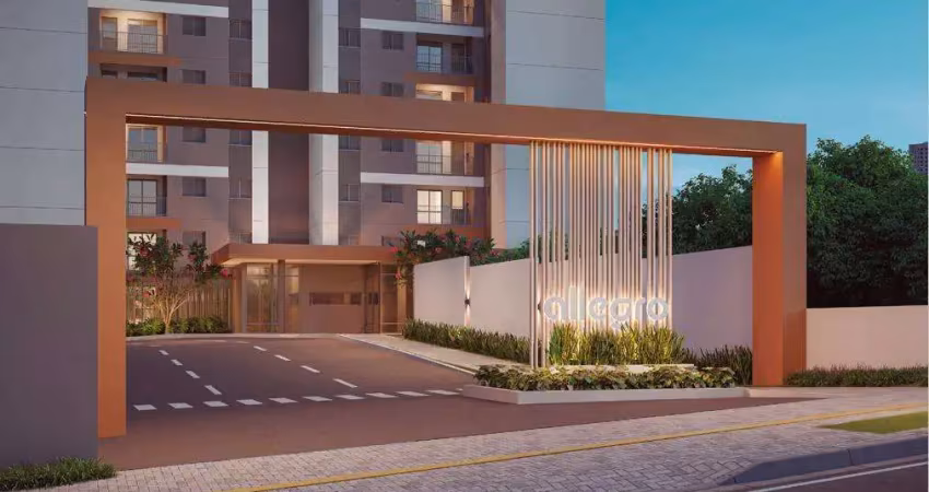 Apartamento à venda em maringá, jardim higienópolis, com 2 quartos, com 61 m², allegro - yticon