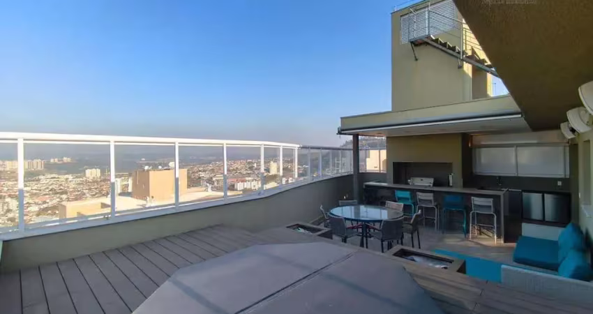 Cobertura com 3 dormitórios à venda, 270 m² por r$ 3.890.000,00 - jardim bonfiglioli - jundiaí/sp