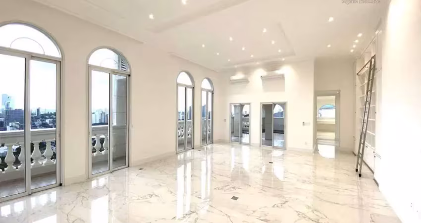 Cobertura com 3 dormitórios à venda, 320 m² por r$ 5.200.000,00 - jardim campos elísios - jundiaí/sp