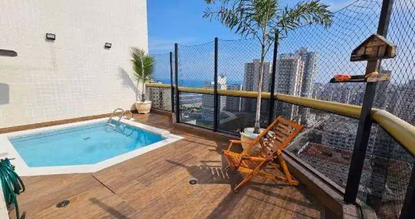 Apartamento para venda em praia grande, aviação, 3 dormitórios, 3 suítes, 1 banheiro, 2 vagas