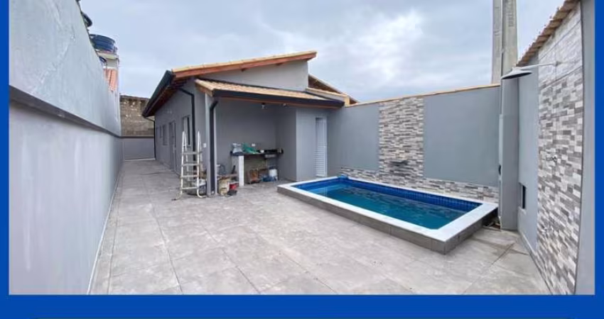 Casa para Venda em Itanhaém, Diplomata, 2 dormitórios, 1 banheiro, 2 vagas