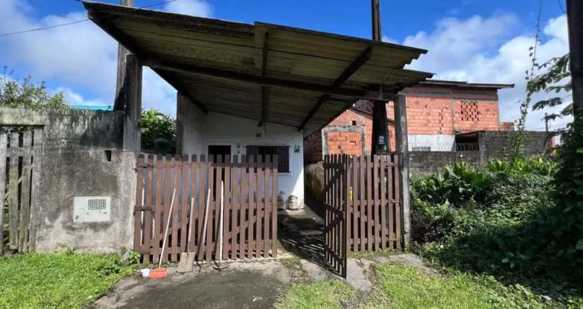 Casa para venda em itanhaém, gaivota, 2 dormitórios, 1 suíte, 2 banheiros, 1 vaga