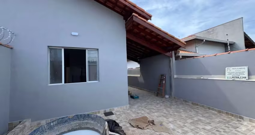 Casa para venda em itanhaém, bopiranga, 2 dormitórios, 1 suíte, 1 banheiro, 2 vagas