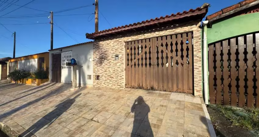 Casa para venda em itanhaém, gaivota, 2 dormitórios, 1 suíte, 1 banheiro, 2 vagas