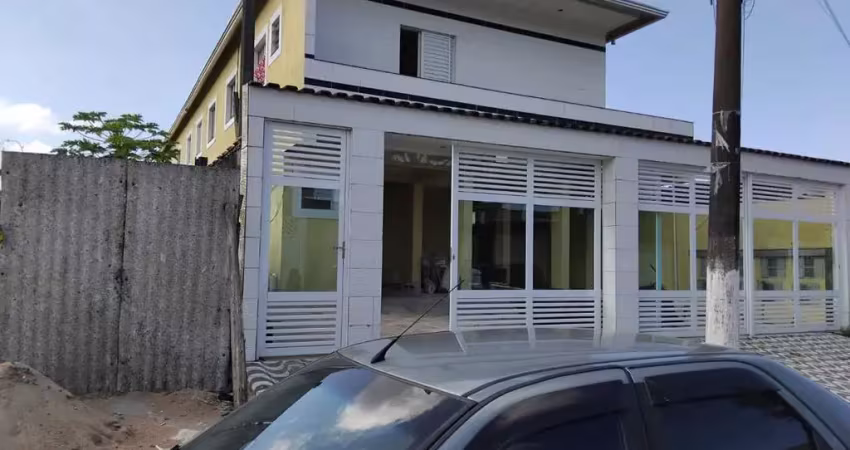 Casa Sobreposta para Venda em Praia Grande, Samambaia, 2 dormitórios, 1 banheiro, 1 vaga