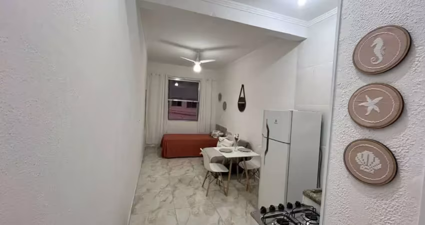 Kitnet para venda em praia grande, aviação, 1 dormitório, 1 banheiro, 1 vaga
