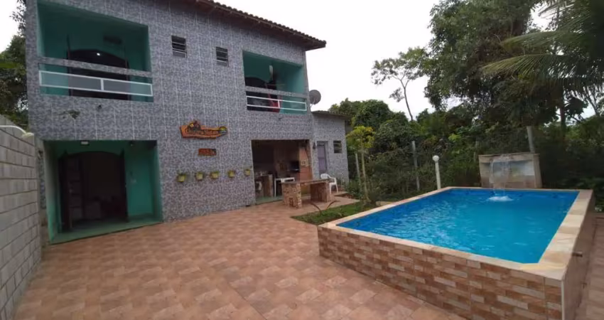 Casa para venda em itanhaém, jardim suarão, 3 dormitórios, 3 suítes, 1 banheiro, 4 vagas
