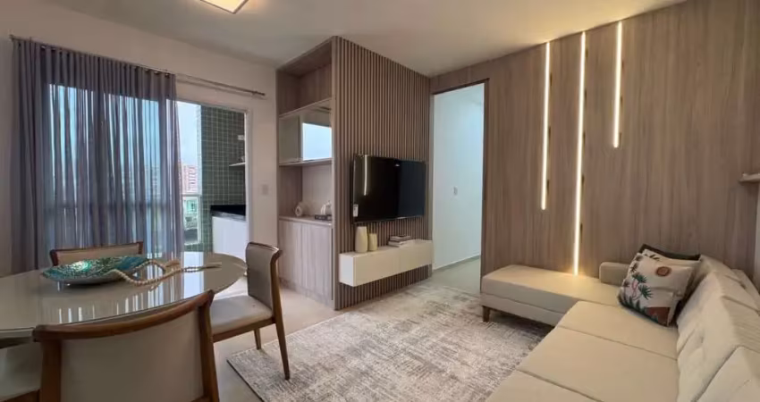 Apartamento para venda em itanhaém, centro, 2 dormitórios, 1 suíte, 1 banheiro, 1 vaga