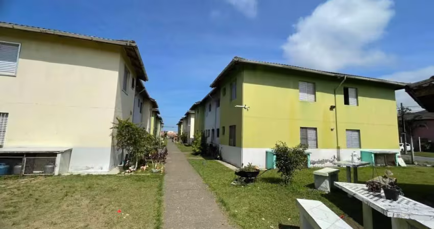 Apartamento para venda em itanhaém, guapurá, 2 dormitórios, 1 banheiro, 1 vaga