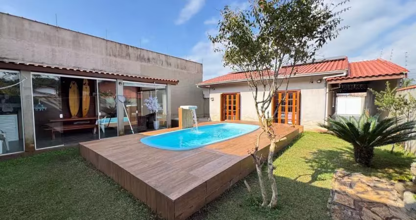 Casa para venda em itanhaém, grandesp, 3 dormitórios, 1 suíte, 1 banheiro, 4 vagas