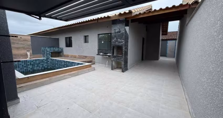 Casa para venda em itanhaém, guacyra, 2 dormitórios, 1 suíte, 1 banheiro, 3 vagas