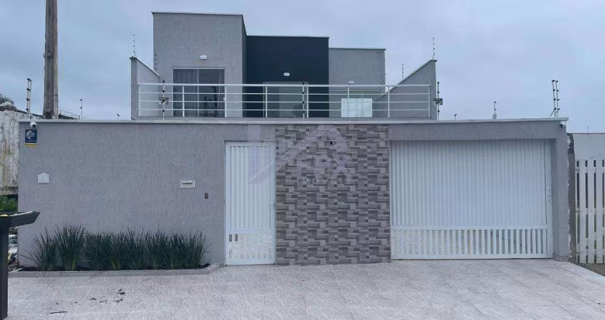 Casa Alto Padrão para Venda em Peruíbe, Balneário Maria Helena Novais, 4 dormitórios, 2 suítes, 3 banheiros, 6 vagas