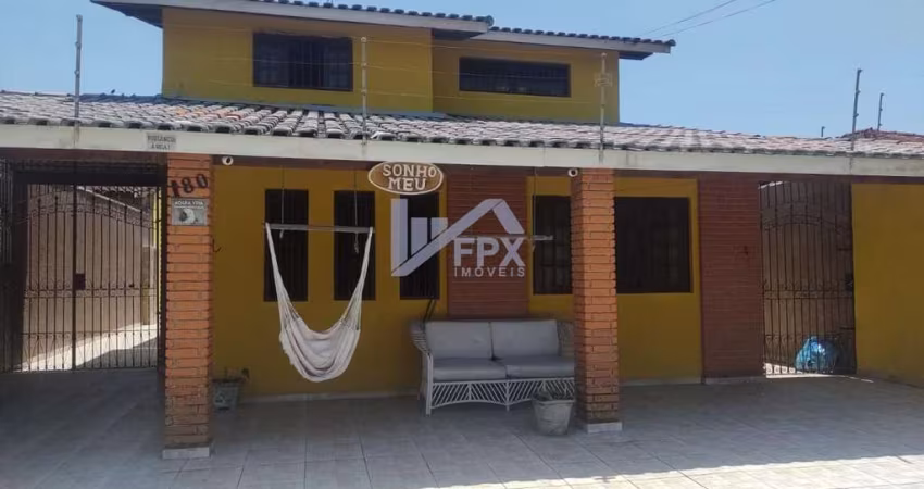 Sobrado para Venda em Itanhaém, Campos Elíseos, 4 dormitórios, 1 suíte, 1 banheiro, 6 vagas