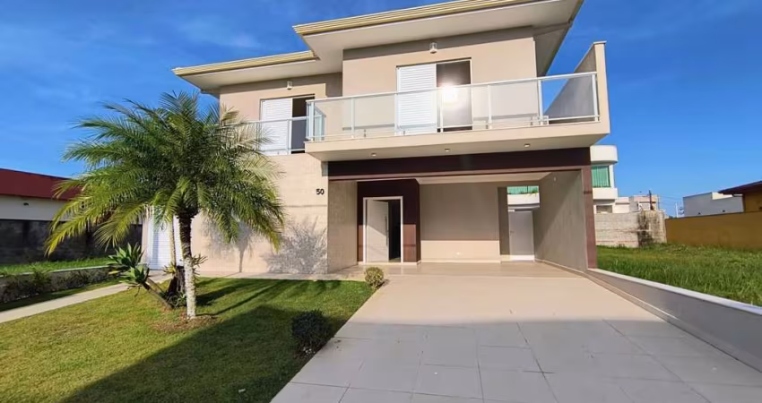 Casa Alto Padrão para Venda em Peruíbe, Boungainville 4, 5 dormitórios, 2 suítes, 3 banheiros, 4 vagas
