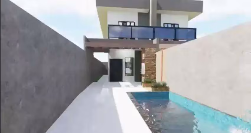 Casa para venda em itanhaém, jardim magalhães, 2 dormitórios, 2 suítes, 3 banheiros, 2 vagas