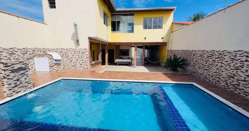 Sobrado para Venda em Itanhaém, Jardim Jamaica, 5 dormitórios, 1 suíte, 3 banheiros, 10 vagas