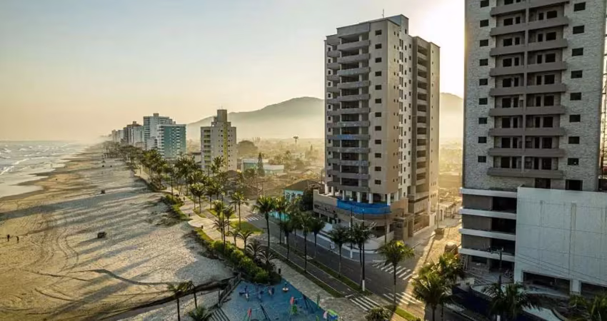 Apartamento para venda em praia grande, balneário flórida, 3 dormitórios, 1 suíte, 2 banheiros, 2 vagas