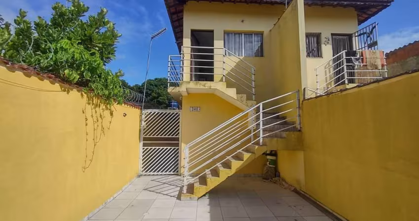Casa Sobreposta para Venda em Itanhaém, Jardim das Palmeiras, 2 dormitórios, 1 banheiro, 1 vaga