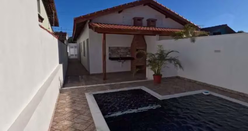 Casa para venda em itanhaém, jardim são fernando, 2 dormitórios, 1 suíte, 1 banheiro, 2 vagas