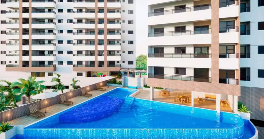 Apartamento para venda em praia grande, flórida, 2 dormitórios, 1 suíte, 1 banheiro, 1 vaga
