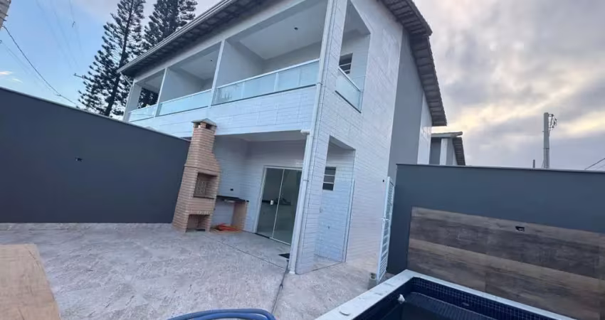 Casa para venda em itanhaém, campos elíseos, 2 dormitórios, 2 banheiros, 1 vaga