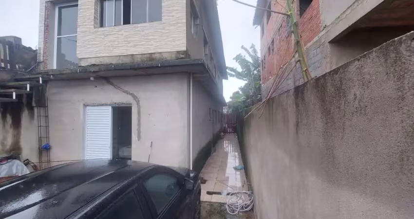 Casa sobreposta para venda em itanhaém, luizamar mirim, 2 dormitórios, 2 suítes, 1 banheiro, 2 vagas