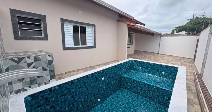 Casa para venda em itanhaém, jardim jamaica, 2 dormitórios, 1 suíte, 2 banheiros, 3 vagas