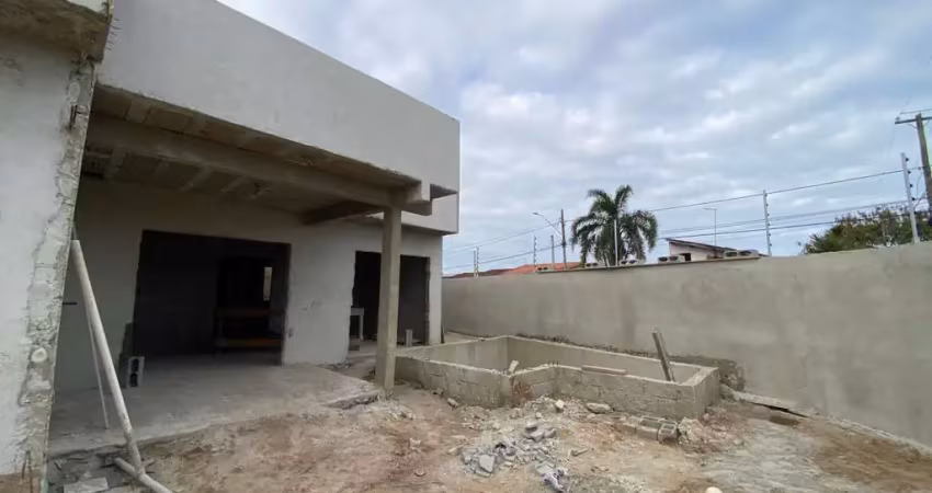Casa para venda em itanhaém, jardim das palmeiras, 2 dormitórios, 1 suíte, 2 banheiros, 3 vagas