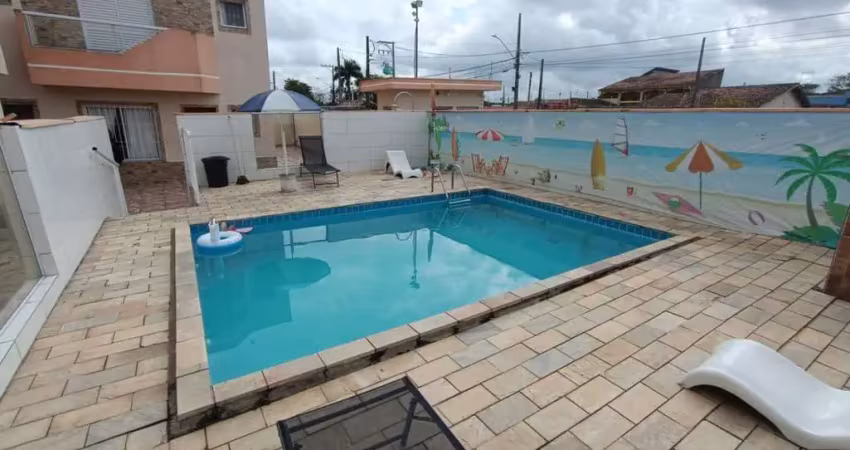 Casa para venda em itanhaém, cibratel 2, 2 dormitórios, 2 suítes, 1 banheiro, 1 vaga