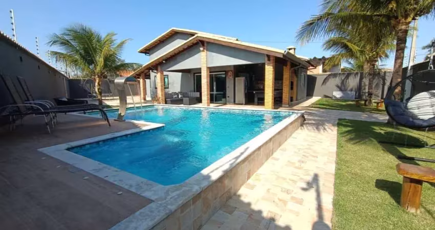Casa para venda em itanhaém, tupy, 4 dormitórios, 1 suíte, 2 banheiros, 6 vagas