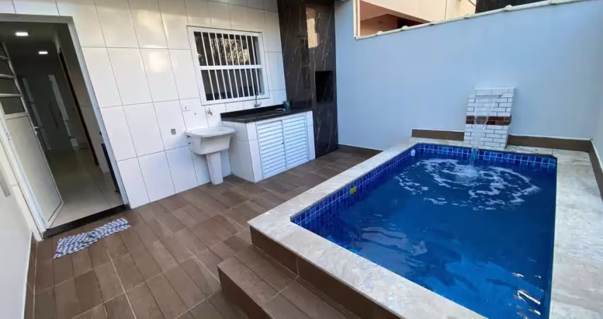 Casa para venda em mongaguá, plataforma, 2 dormitórios, 2 suítes, 1 banheiro, 2 vagas
