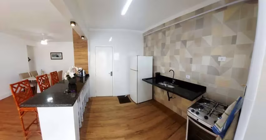 Apartamento para venda em itanhaém, praia dos sonhos, 2 dormitórios, 2 banheiros, 1 vaga