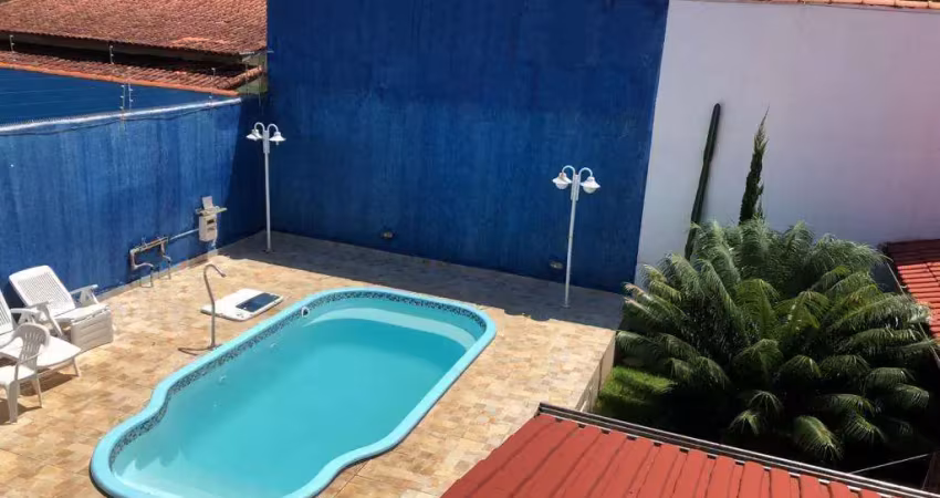 Casa para venda em itanhaém, parque augustos, 4 dormitórios, 1 suíte, 4 banheiros, 6 vagas