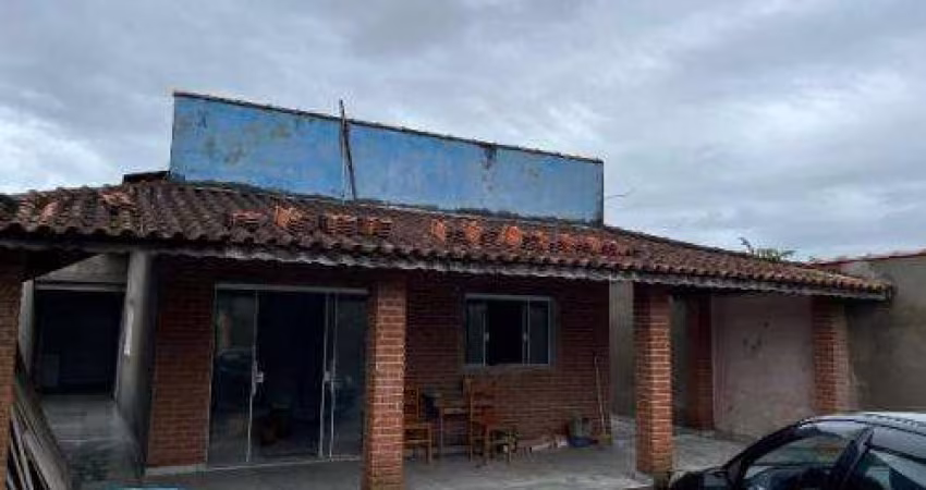 Casa para Venda em Itanhaém, Balneário Gaivotas, 3 dormitórios, 3 suítes, 1 banheiro, 3 vagas