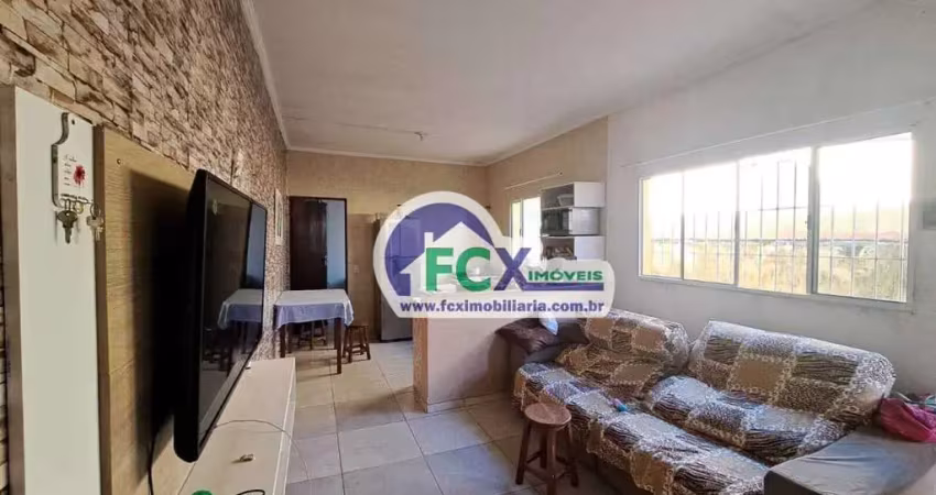 Casa para venda em itanhaém, jardim magalhães, 2 dormitórios, 1 banheiro, 2 vagas