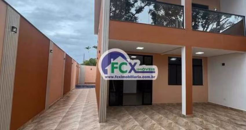 Casa para Venda em Itanhaém, Jardim Suarão, 3 dormitórios, 3 suítes, 1 banheiro, 2 vagas