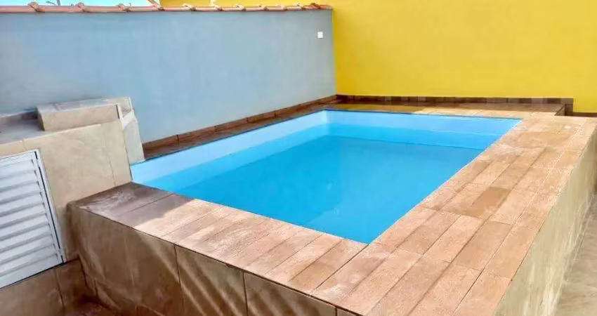 Casa para venda em itanhaém, jardim guacyra, 2 dormitórios, 1 suíte, 2 banheiros, 3 vagas