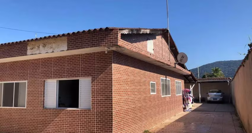 Casa para venda em itanhaém, jequitibá, 3 dormitórios, 1 banheiro, 4 vagas
