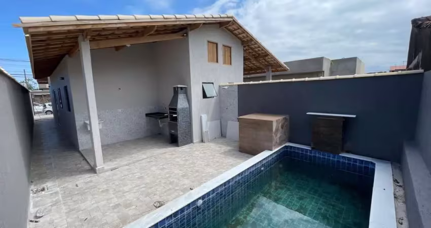 Casa para venda em itanhaém, balneário tupy, 2 dormitórios, 1 suíte, 1 banheiro, 2 vagas