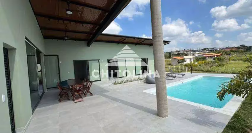 Casa nova - térrea mobiliada com piscina no loteamento nova sarapuí – conforto e lazer em um só lugar!