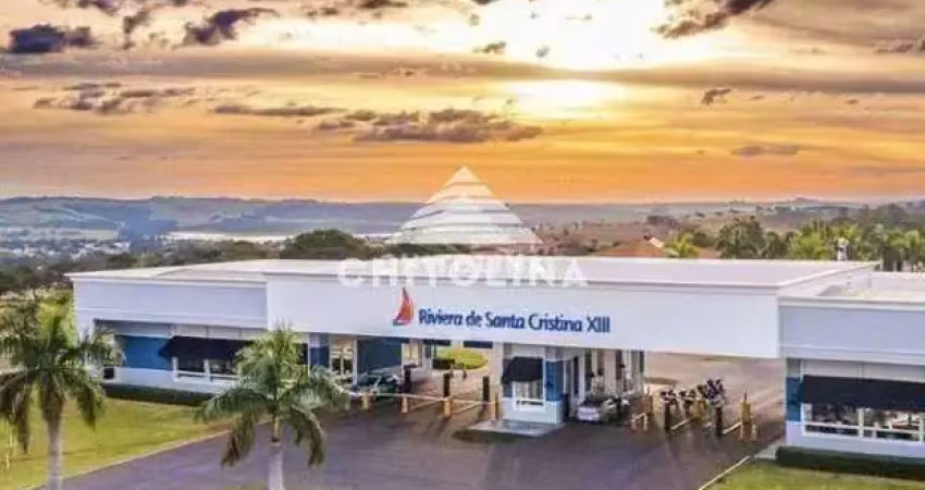 Terreno à venda, 450 m² por r$ 80.000,00 - riviera de santa cristina xiii - paranapanema/sp