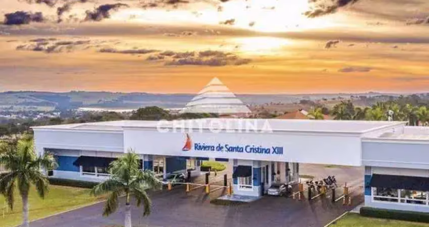 Terreno à venda, 450 m² por r$ 35.000,00 - riviera de santa cristina xiii - paranapanema/sp
