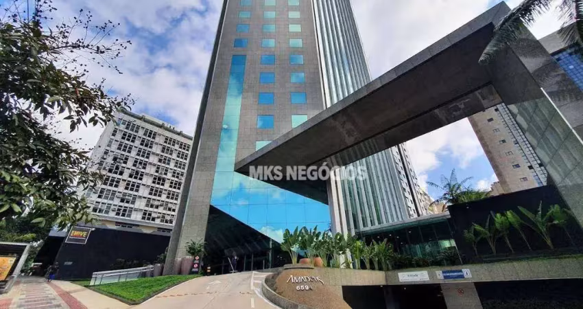 Andar corporativo para alugar, 500 m² por r$ 76.258,62/mês - lourdes - belo horizonte/mg