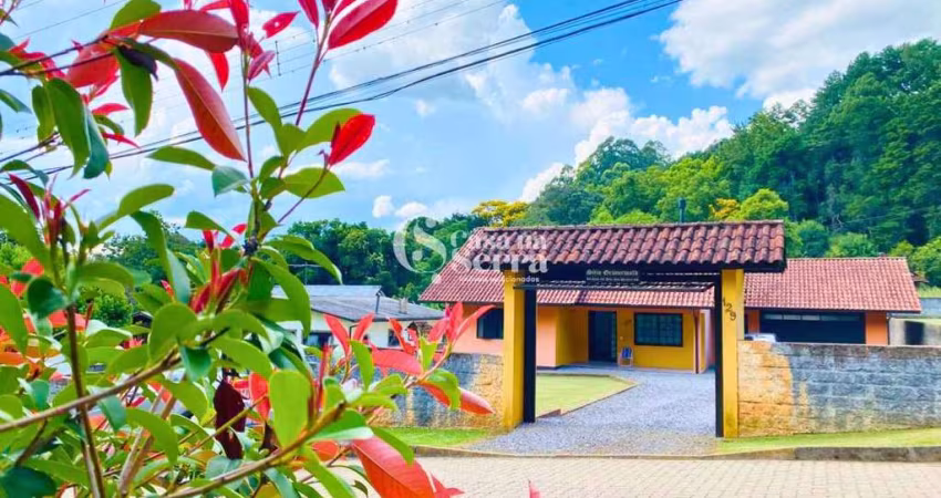CASA COM QUINTAL GRANDE E 3 DORMITÓRIOS EM NOVA PETRÓPOLIS, Jurití, Nova Petropolis - RS