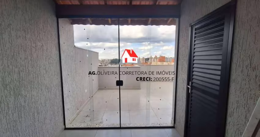 COBERTURA À VENDA - PQ. ORATÓRIO - 2 QUARTOS - 100M² - R$510.000,00