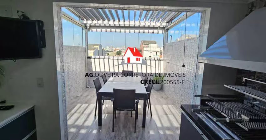 Cobertura à venda - vl. metalúrgica - 02 quartos - 110m² - r$530.000,00