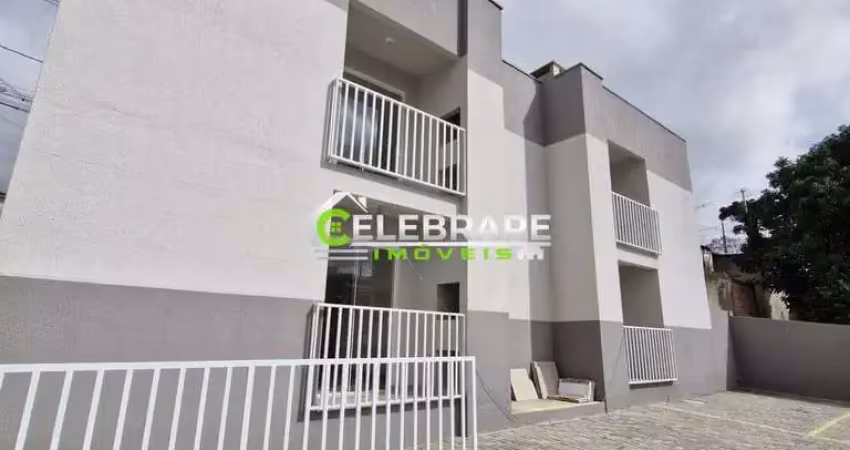 APARTAMENTO COM SACADA E CHURRASQUEIRA, 02 QUARTOS.