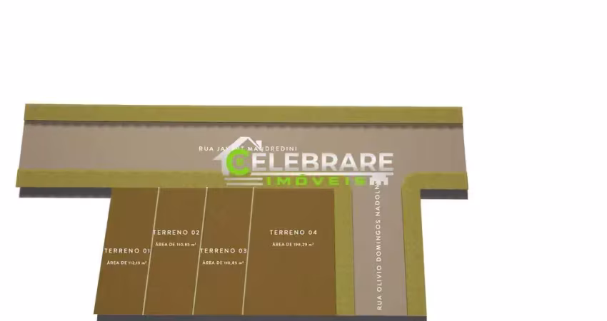 Excelente terreno no atuba! 198m²,próx. leroy merlin