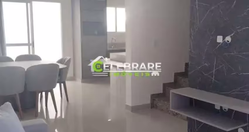 Sobrado de cond. abranches! mobiliado,03 qts,suíte,churrasq.